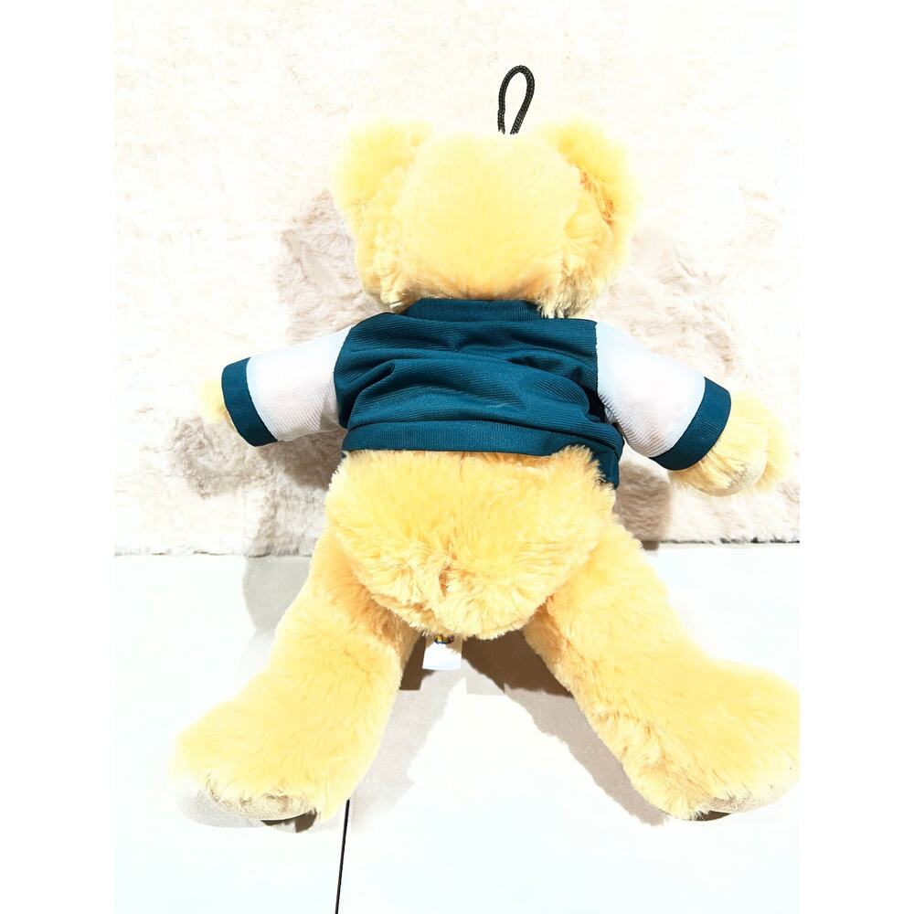 Philadelphia Eagles Coach Bear Plush 13” NFL Teddy Green Jacket EUC - Picture 4 of 5
